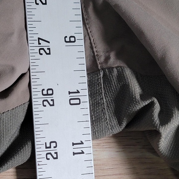 Mountain Hardwear Conduit Snow Pants Womens Small Beige Primaloft Insulated Ski - Picture 11 of 13